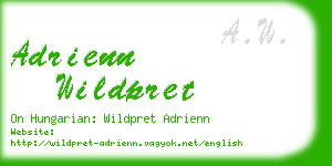 adrienn wildpret business card